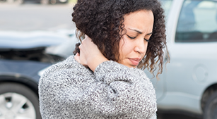 Injured Woman